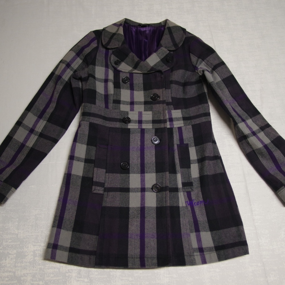 VOLCOM WOMENS MEDIUM JACKET COAT OVERCOAT